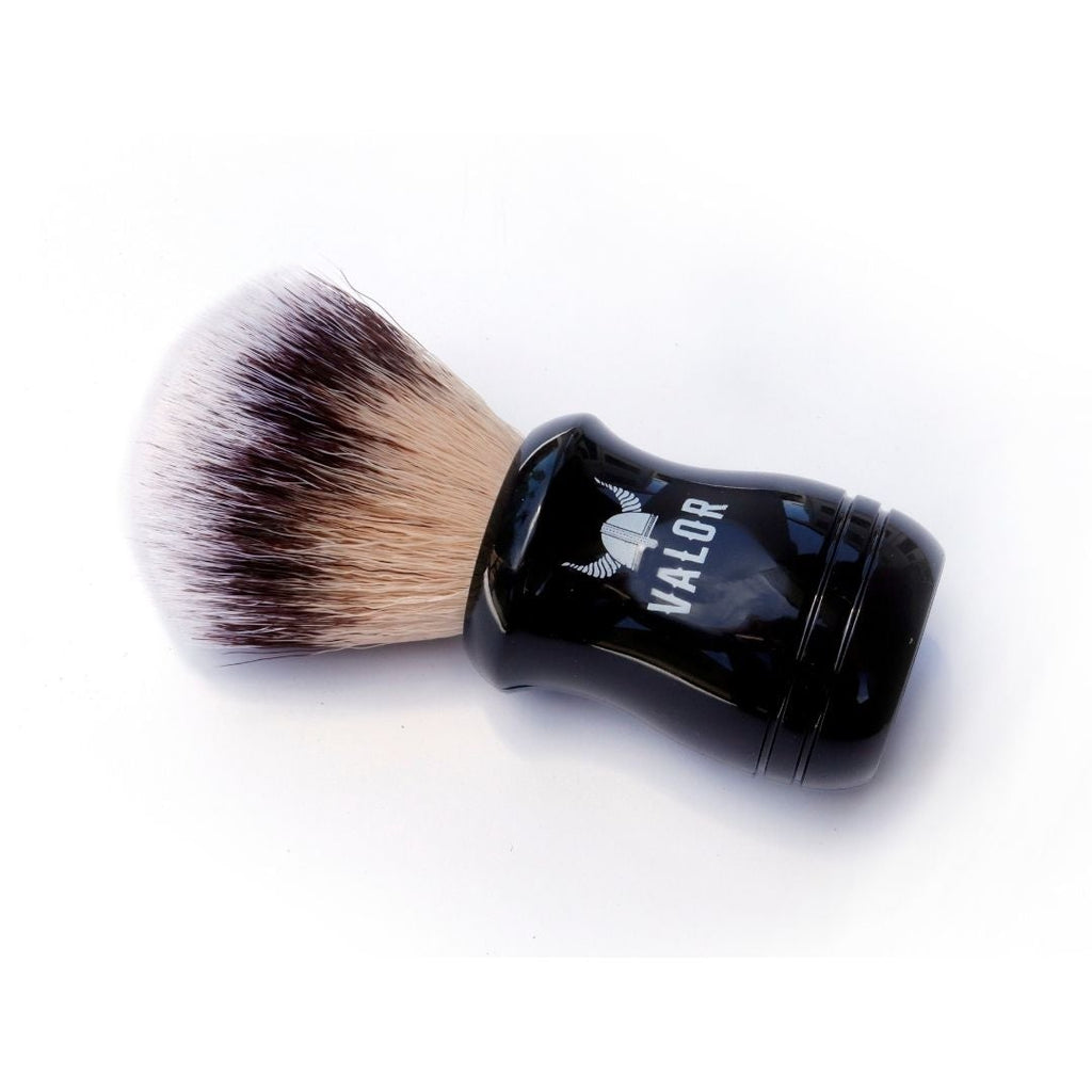 Shaving Brush Valor Black (vegan) - Valor Organics