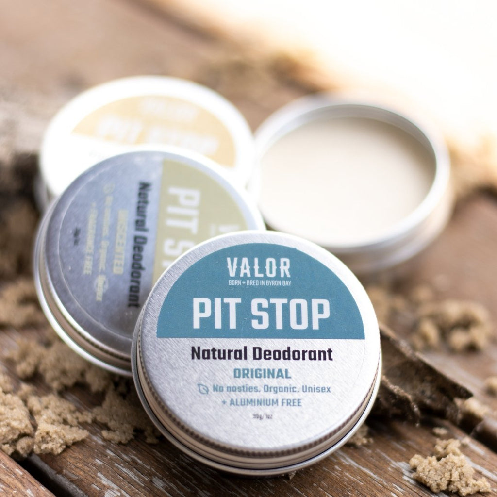 Pit Stop Deodorant Travel Trio - Valor Organics