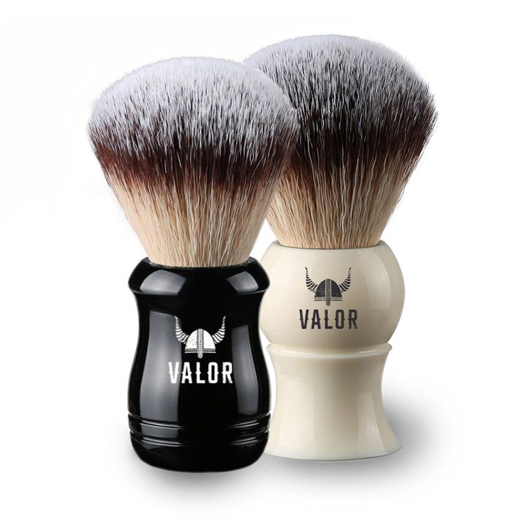 Shaving Brush Valor Black (vegan) - Valor Organics