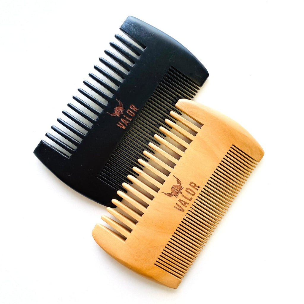 Wooden Beard Comb - Valor Organics